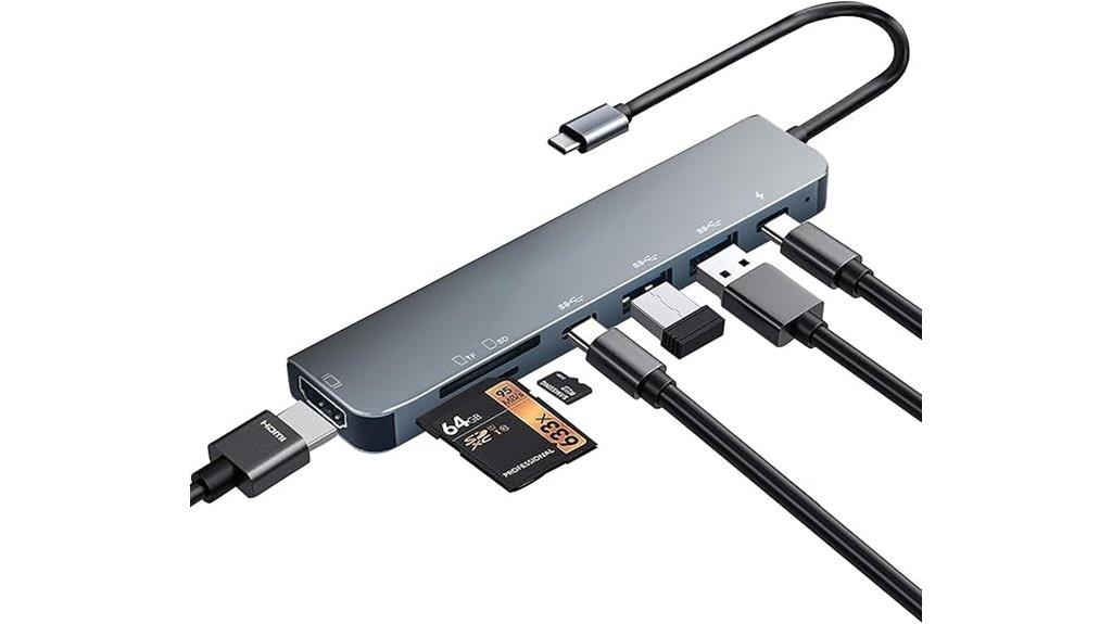 seven in one usb hub