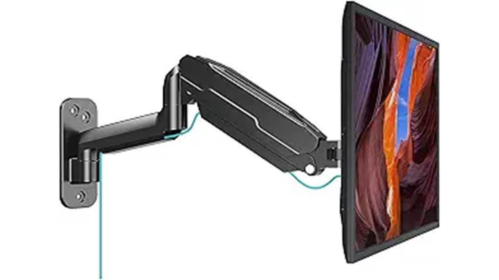 single monitor wall mount