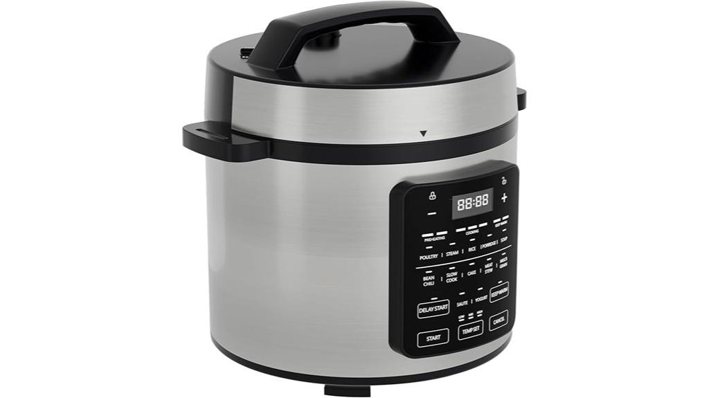 six quart multifunction cooker