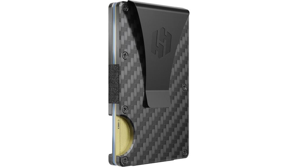 slim rfid money clip