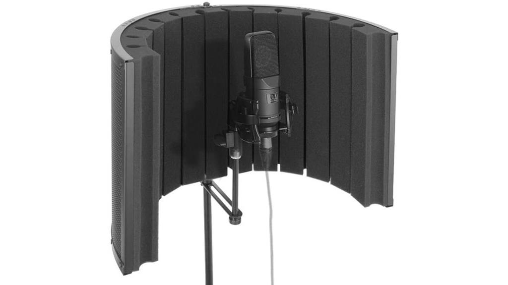 small portable vocal booth