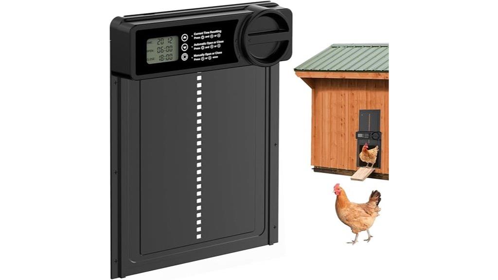 smart chicken coop door
