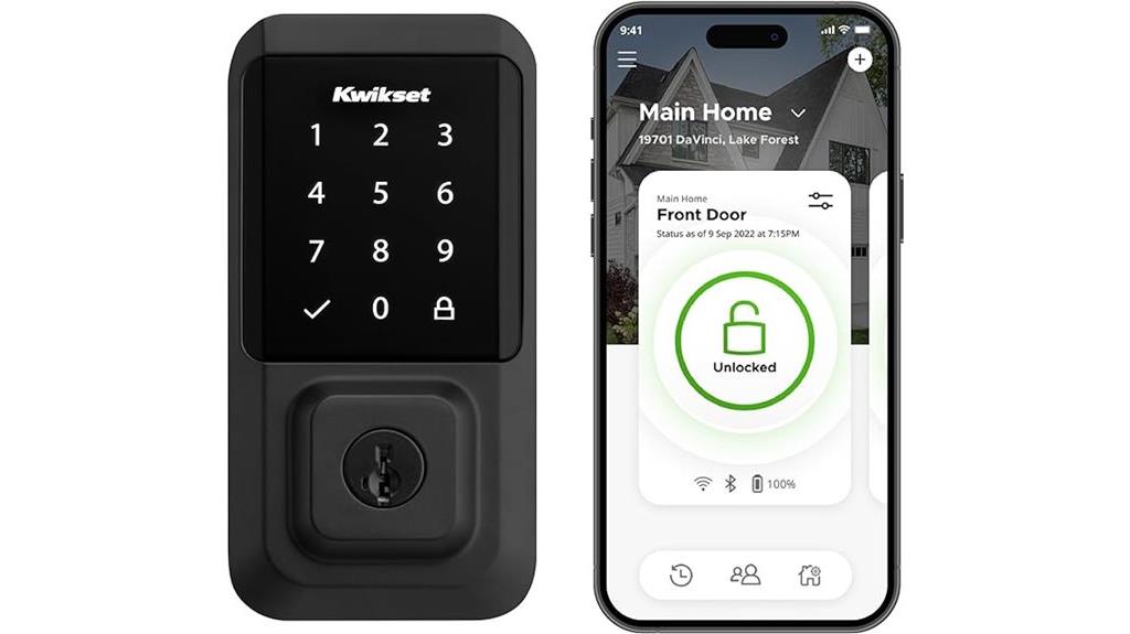 smart wi fi touchscreen deadbolt
