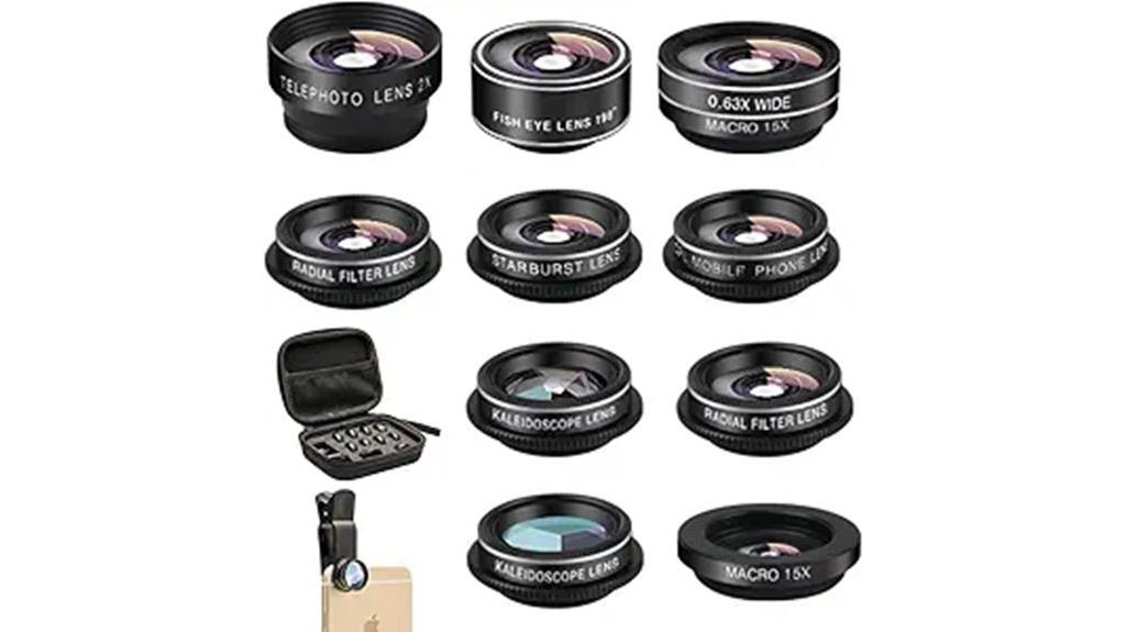 smartphone lens kit