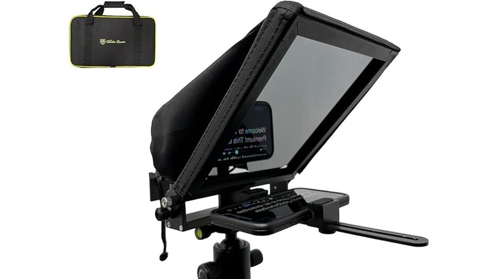 smartphone teleprompter carry