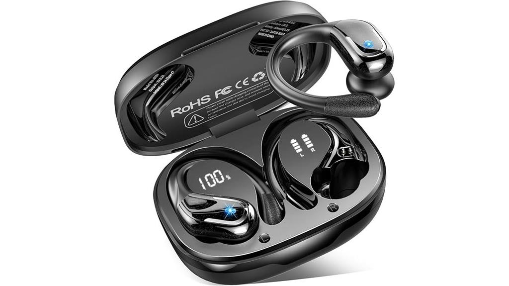 sport bluetooth 5 4 earbuds