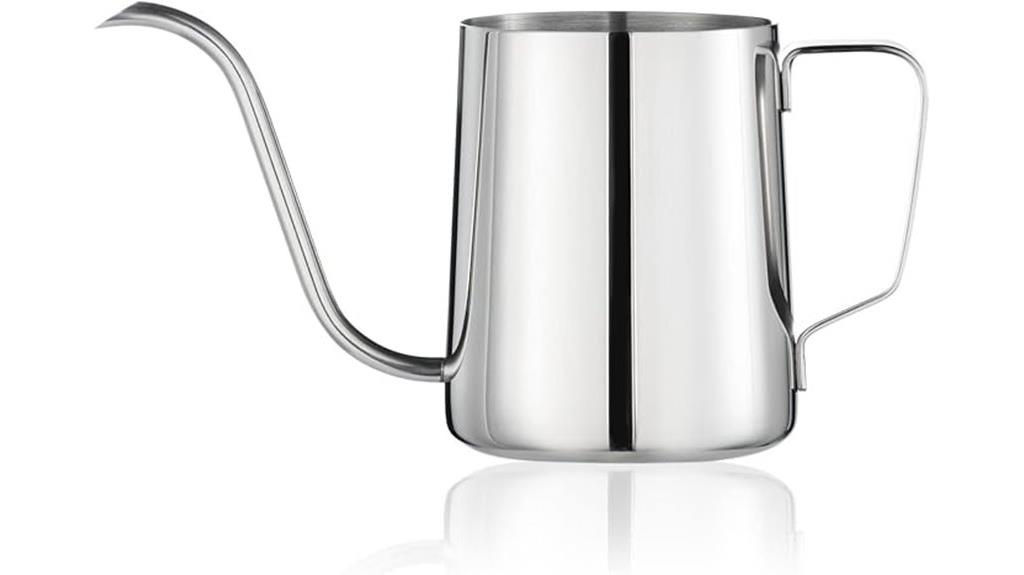 stainless steel pour over kettle