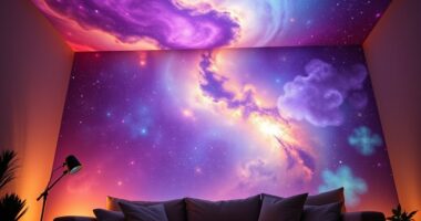 starry night galaxy projectors