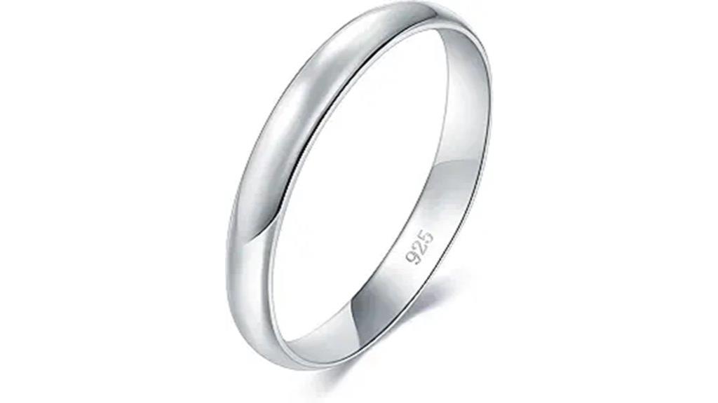 sterling silver stacking rings