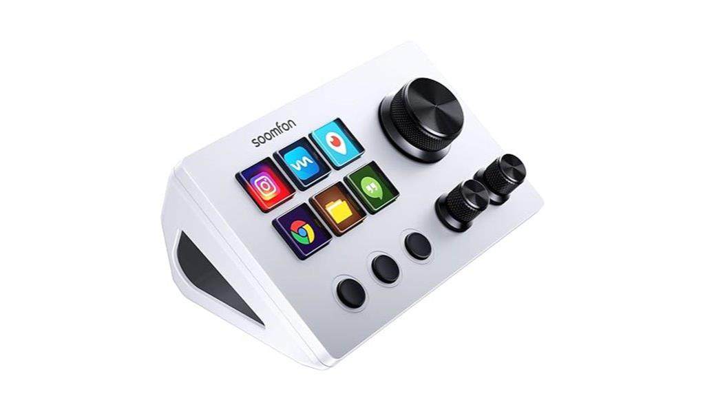 stream controller with lcd
