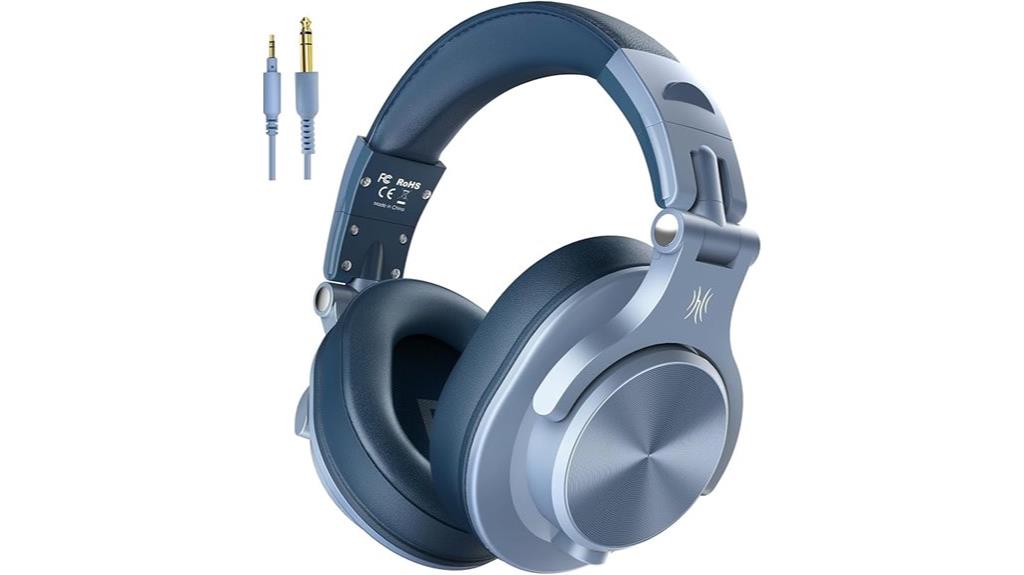 studio headphones with share port