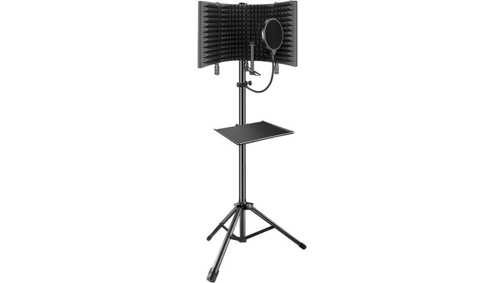 studio microphone isolation shield