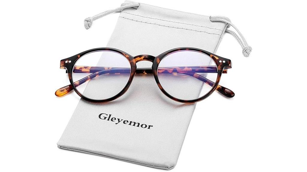 stylish blue light glasses