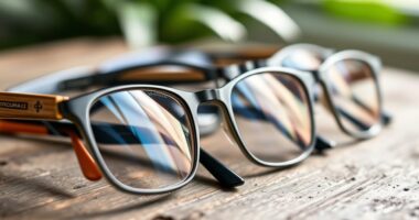 stylish sustainable blue light eyewear