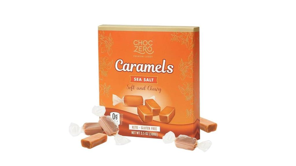 sugar free keto caramel candies
