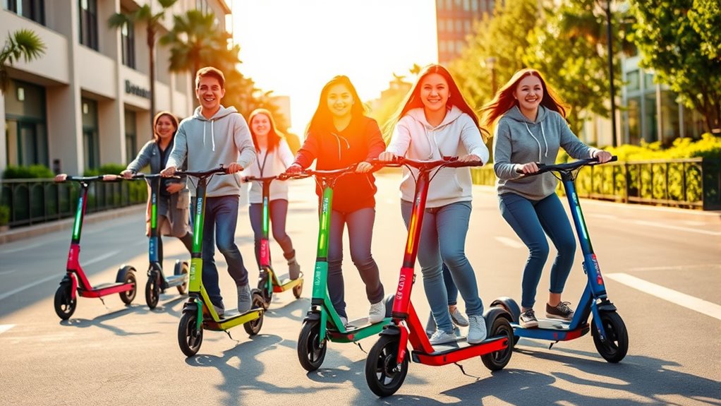 teen scooter safety and features