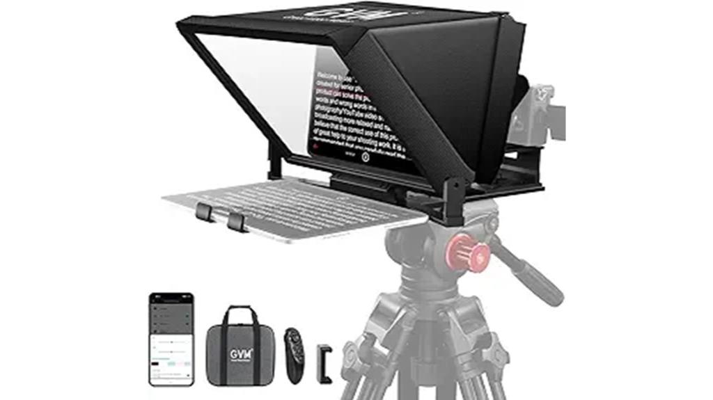 teleprompter kit with remote