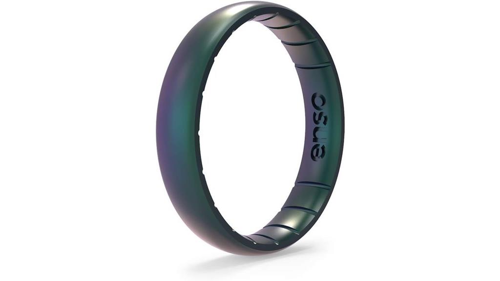thin legend silicone ring