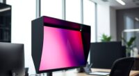 top anti glare monitor hoods