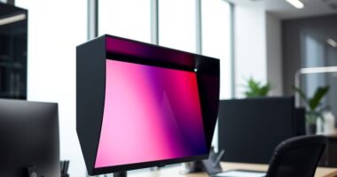 top anti glare monitor hoods