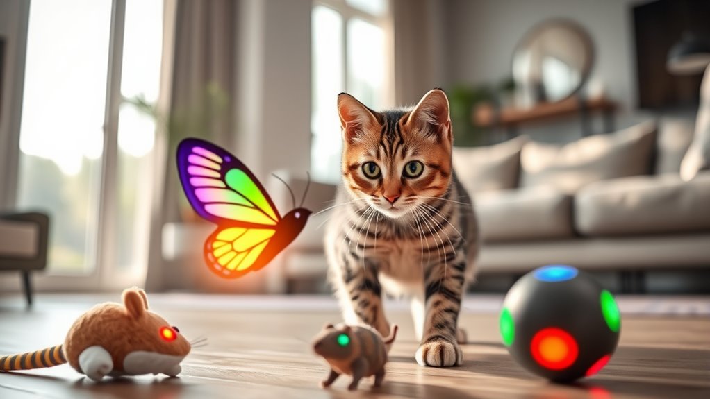 top cat motion sensor toys
