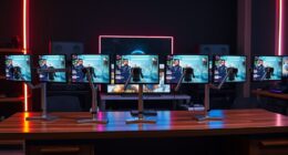top chat monitor stands