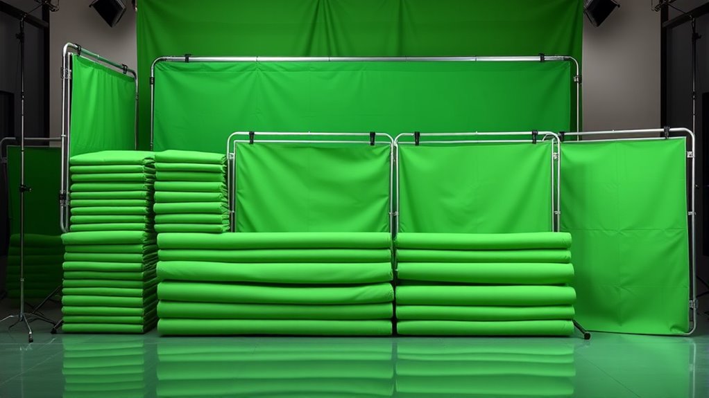 top collapsible green screen options