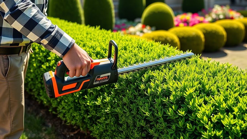 top cordless hedge trimmers