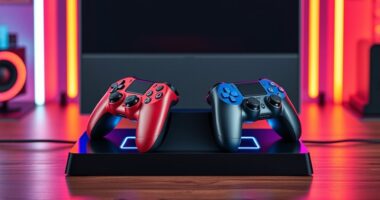 top dual ps charging stations