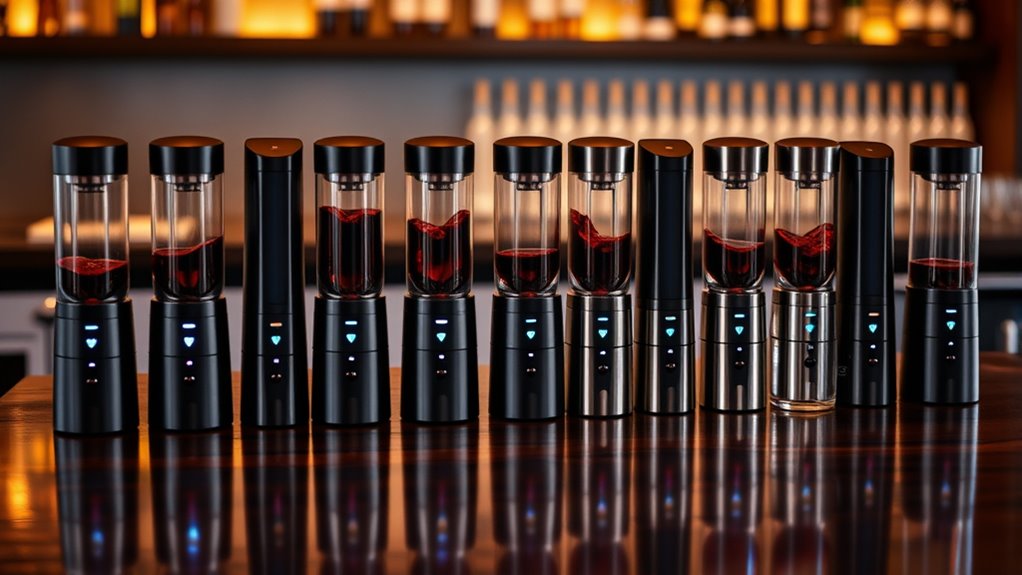 top electric wine aerators