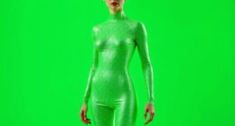top green screen bodysuits
