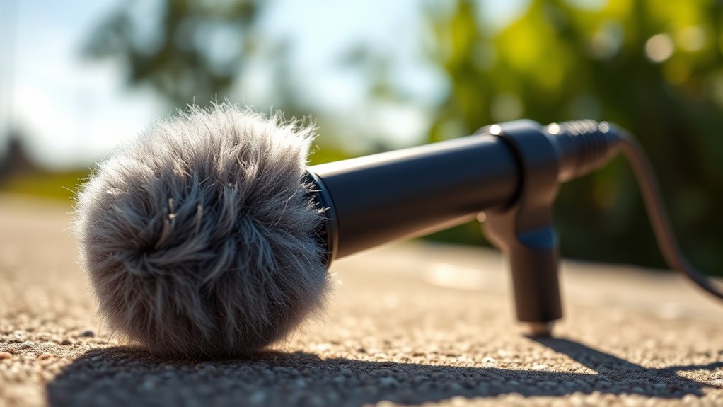 top lav mic wind muffs