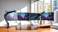 top monitor wall mounts