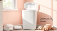 top odor controlling diaper pails