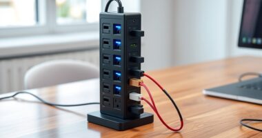 top power strip towers