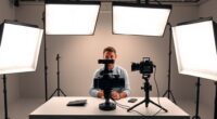 top softbox video lighting