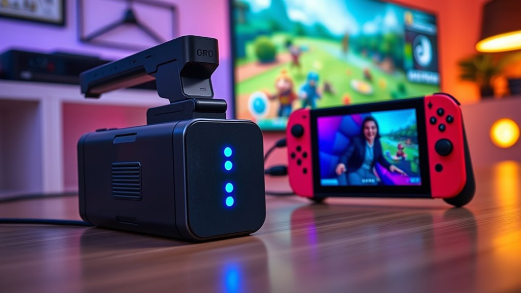 top switch capture devices