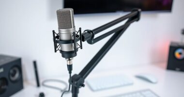top usb mic boom stands