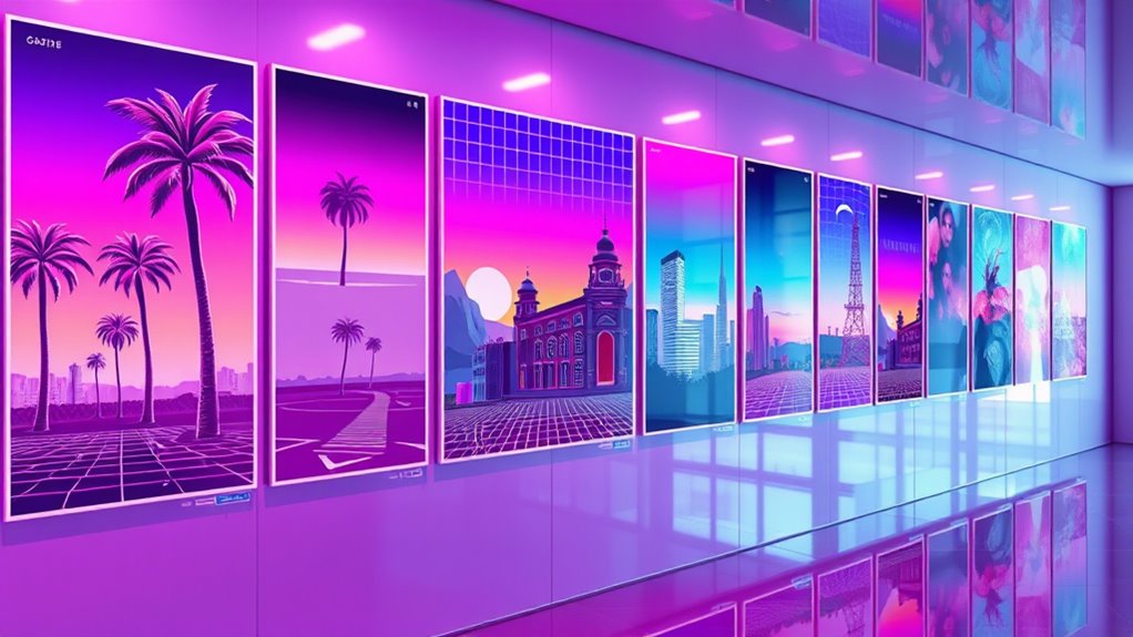 top vaporwave poster collection