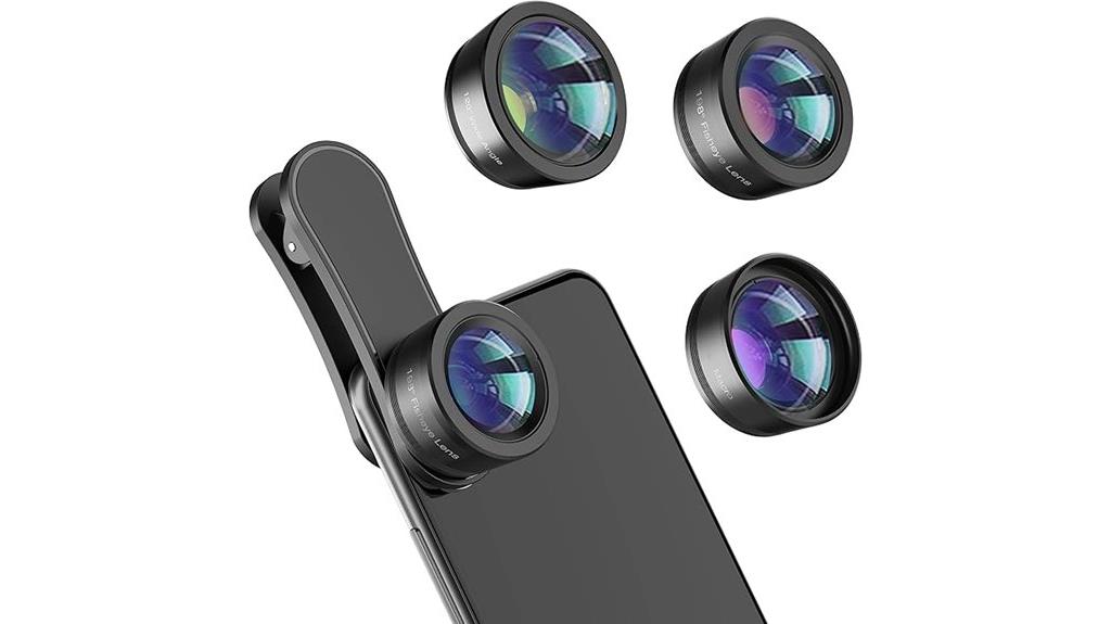 triple lens smartphone kit