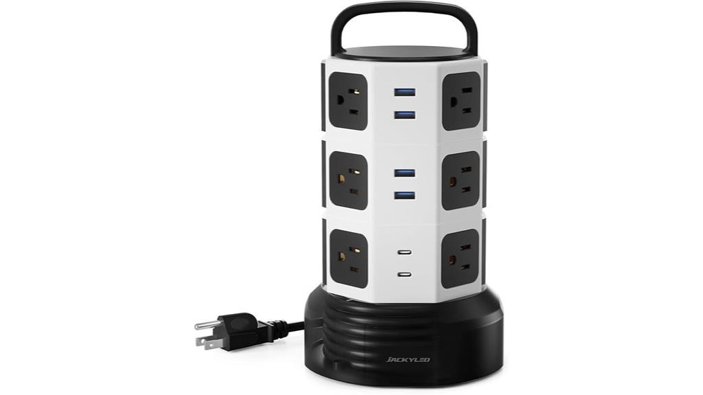 twelve outlet usb powerstrip