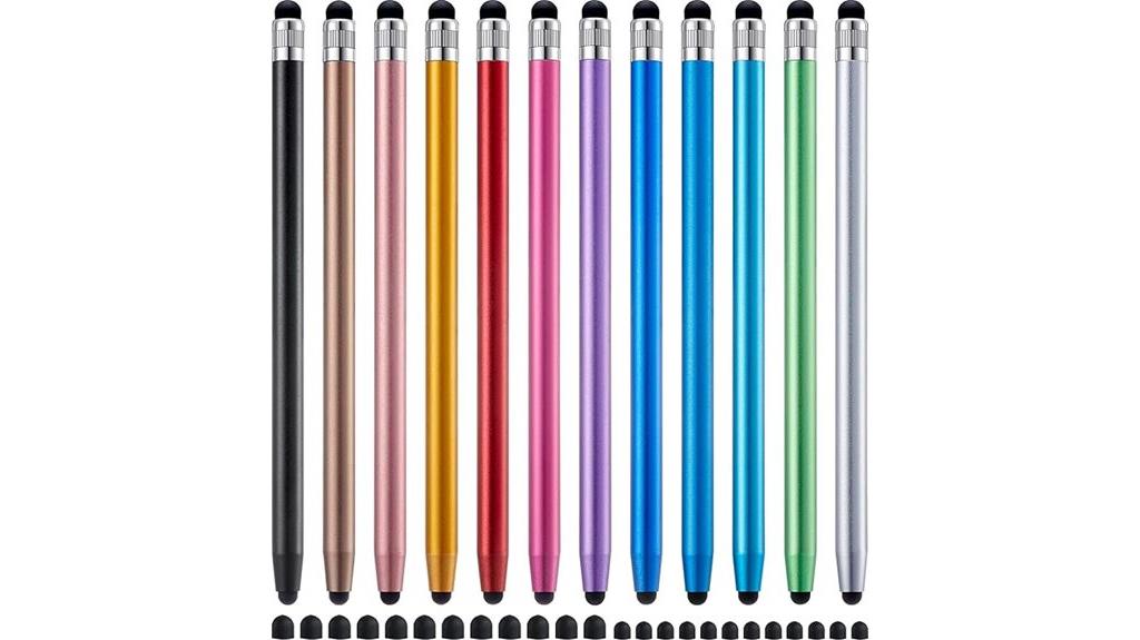 twelve pack touchscreen styluses