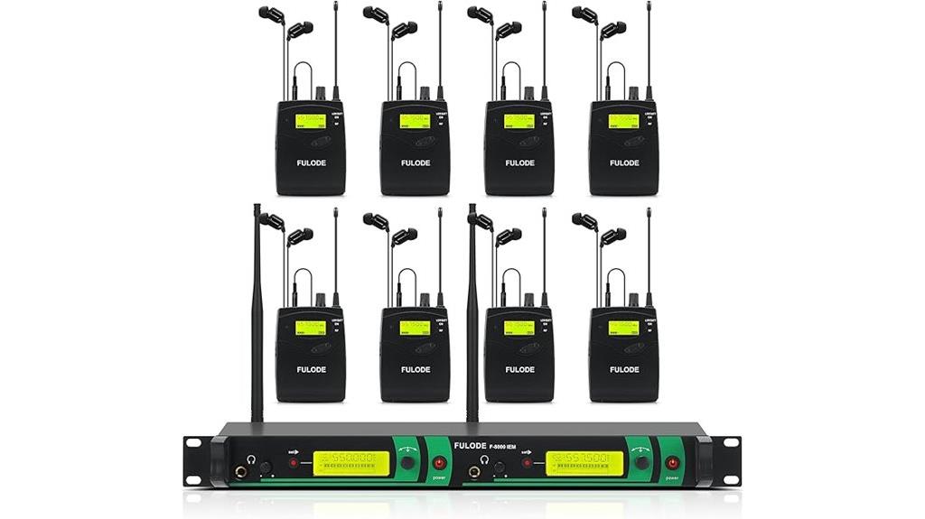 uhf wireless in ear system