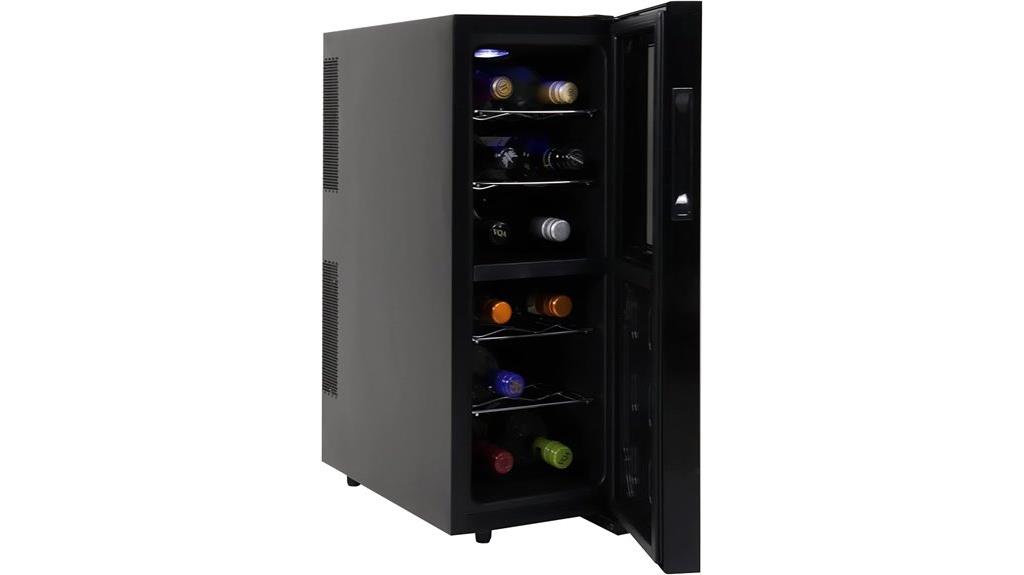 urban series 12 bottle wine cooler