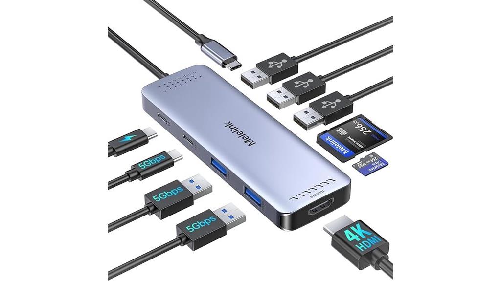 usb c hub multiport adapter