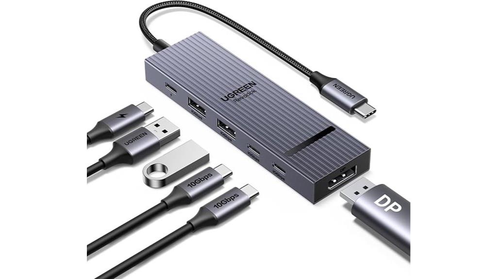 usb c hub with 4k power