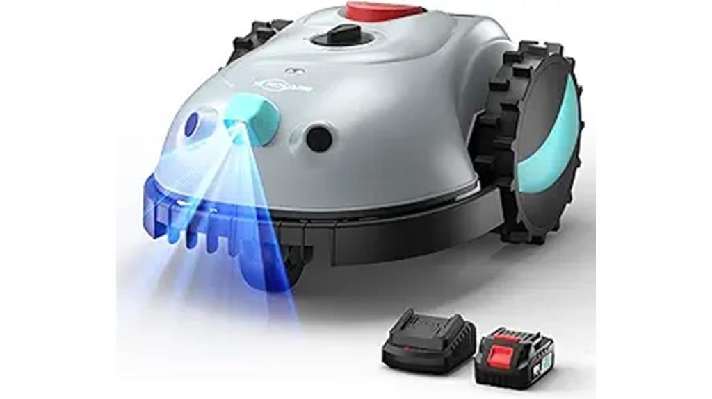 v100 mower with hd navigation