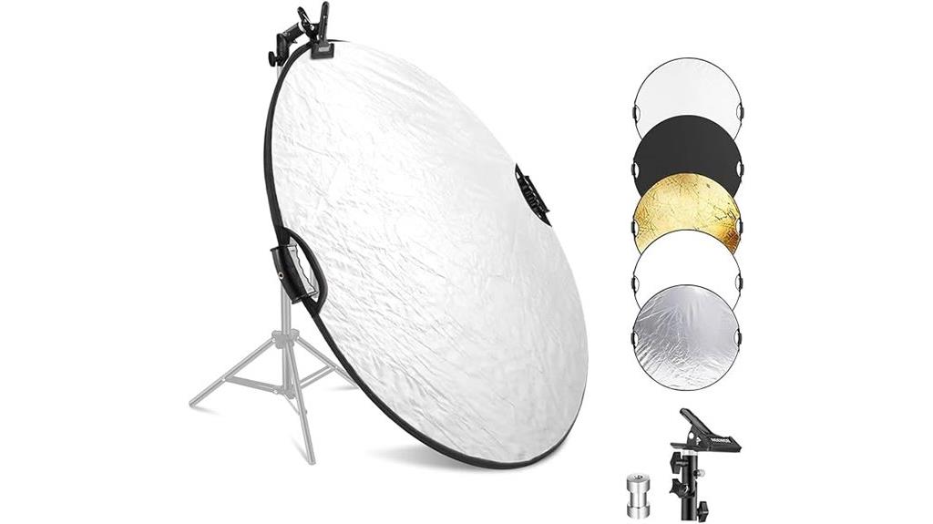 versatile collapsible reflector kit