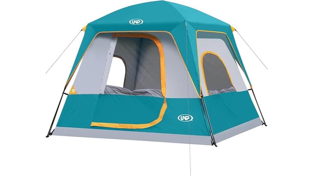 versatile multi person camping tent
