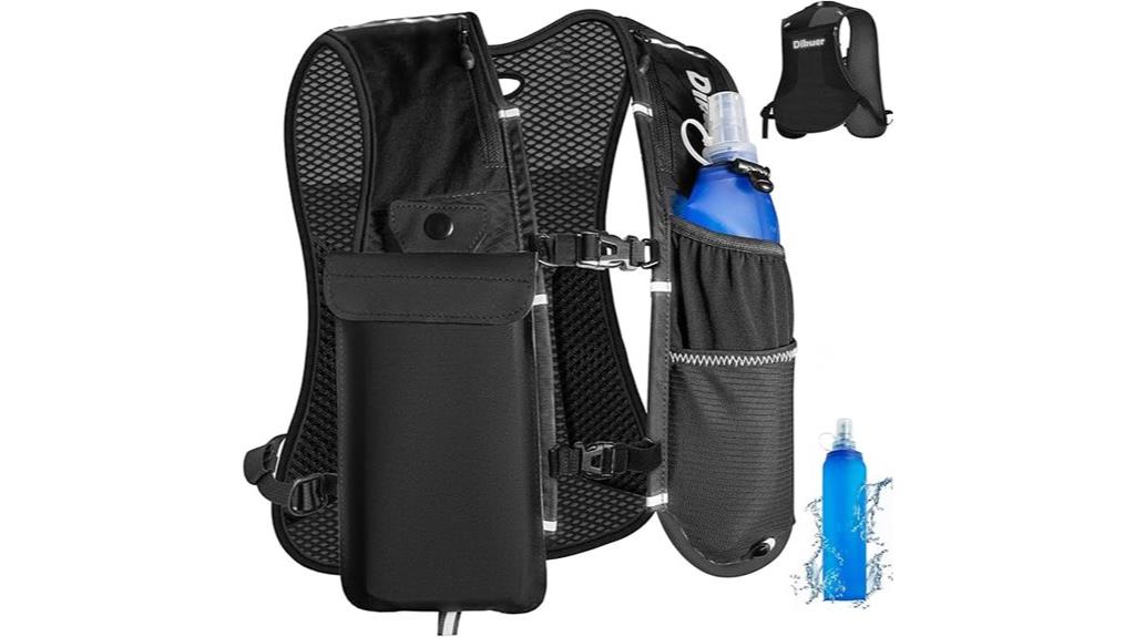waterproof phone pocket vest